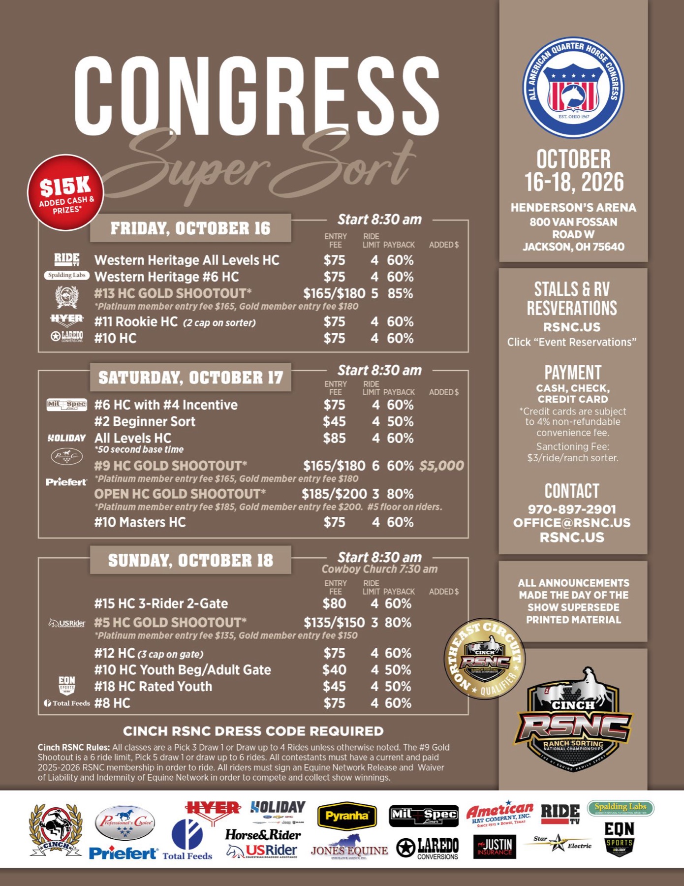 Flyer 2 of 3 — Jackson, OH – Congress Super Sort