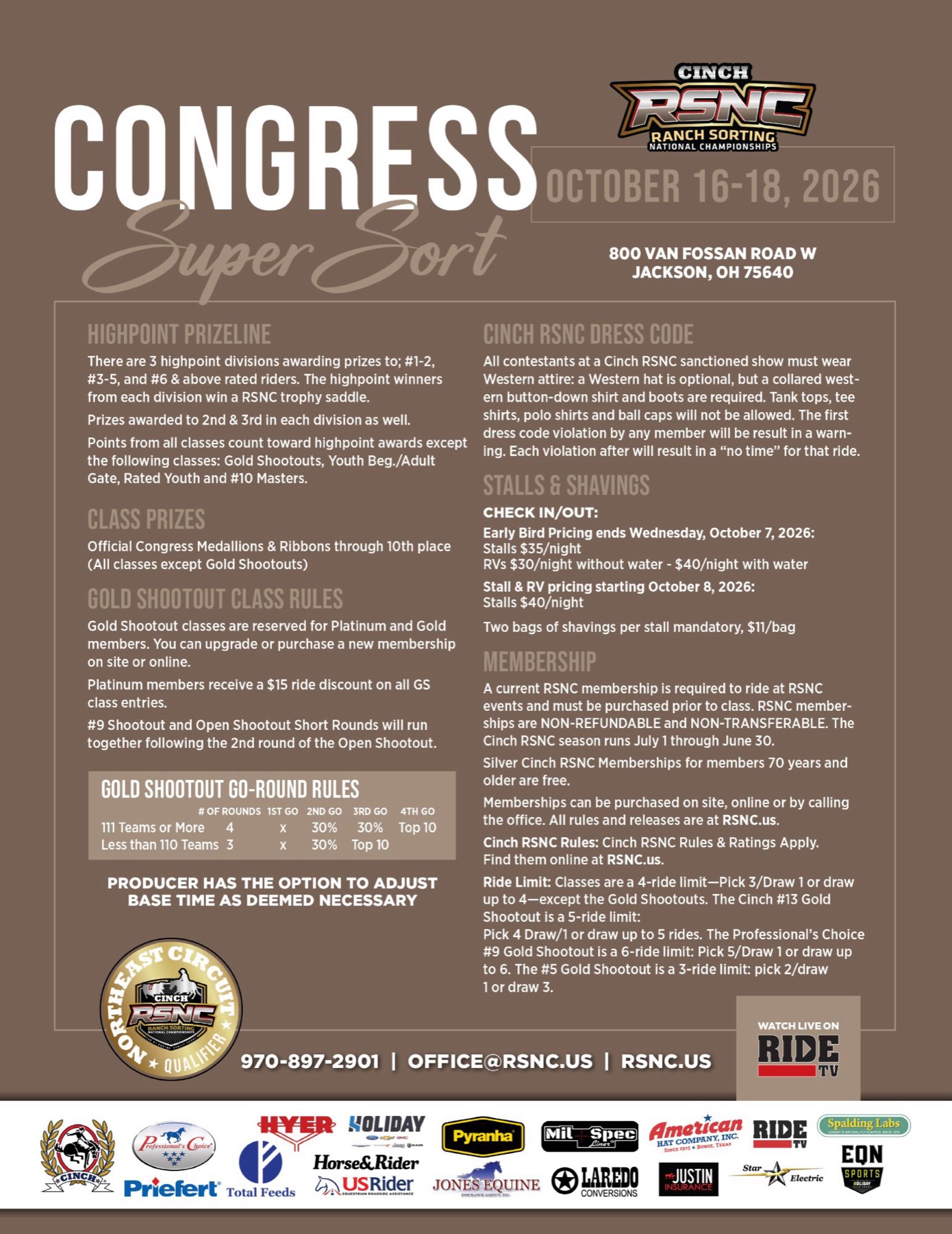 Flyer 3 of 3 — Jackson, OH – Congress Super Sort