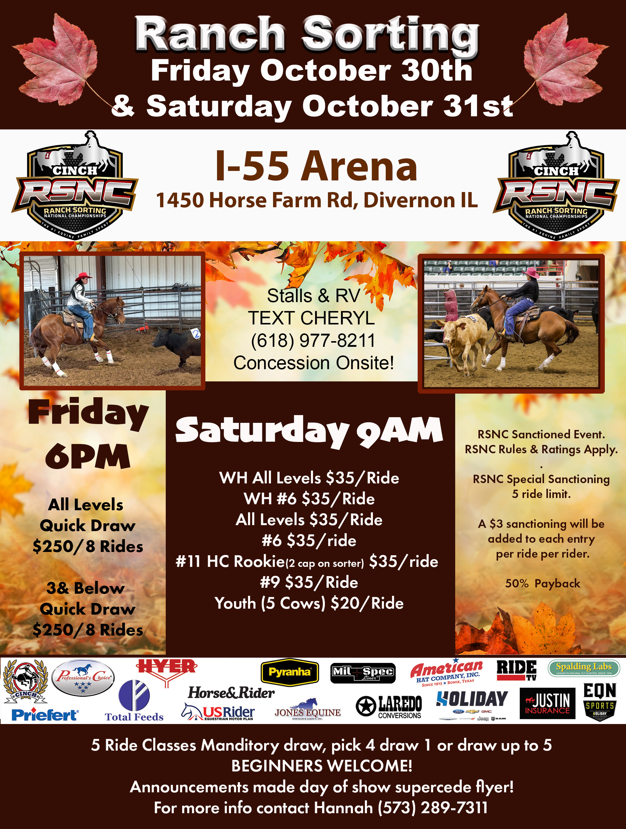 Diveron, IL – Hannah Kaufman Performance Horses LLC